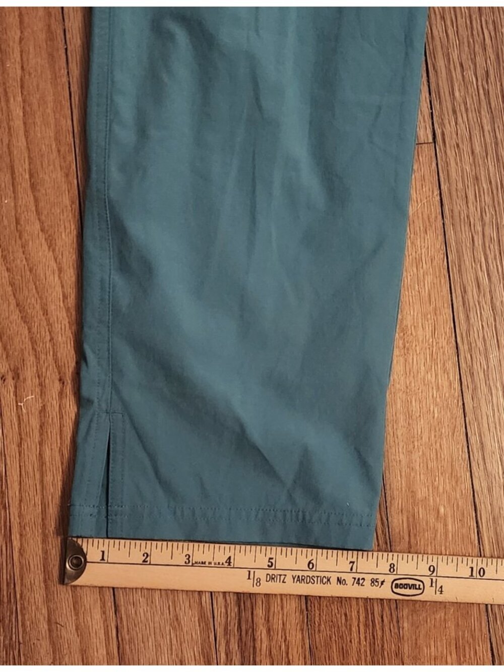 Figs High Waisted Yola Fionlite Scrub Pants Green XL Cargo Pockets zip string - Picture 6 of 9